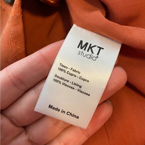 MKT Studio Savile Rock Paisley Jacquard Print Blazer size 38 (US 2) - Picture 5 of 6